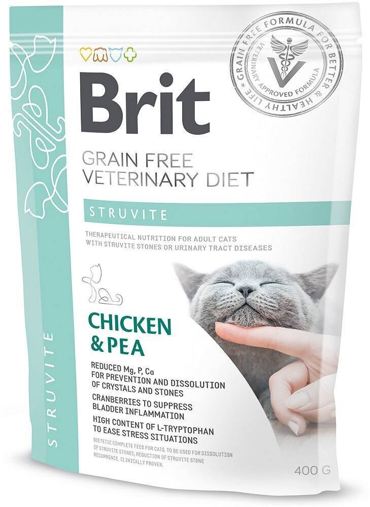 Brit GF Veterinary Diets täiskasvanud kassidele koos kana ja hernestega Struvite, 0.4 kg hind ja info | Kassi kuivtoit ja kassikrõbinad | hansapost.ee