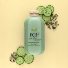 Fluff ​Dušigeel kurk ja roheline tee 500ml hind ja info | Fluff Parfüümid, lõhnad ja kosmeetika | hansapost.ee