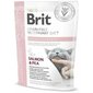 Kuivtoit Brit GF Veterinary Diets täiskasvanud kassidele lõhe ja hernestega Hypoallergenic, 0,4 kg цена и информация | Kassi kuivtoit ja kassikrõbinad | hansapost.ee