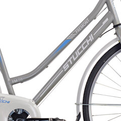 Городской велосипед STUCCHI 28 FreMont Lady (23S481) серебристый (18) цена и информация | Велосипеды | hansapost.ee