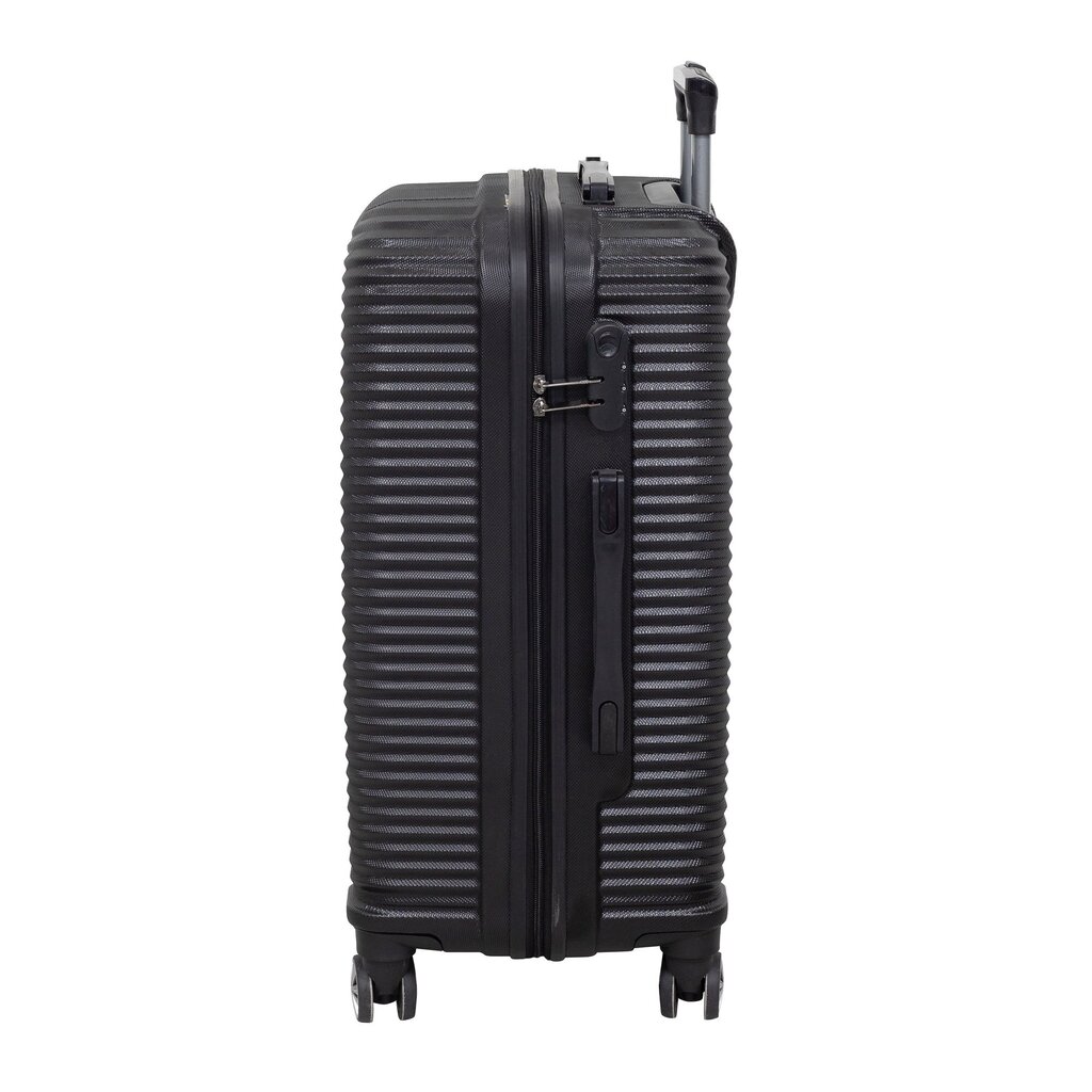 Väike kohver Polina PS 02, S, must цена и информация | Kohvrid, reisikotid | hansapost.ee