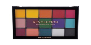 Lauvärvipalett Makeup Revolution Re-Loaded 16.5 g, Marvellous Mattes цена и информация | Тушь, средства для роста ресниц, тени для век, карандаши для глаз | hansapost.ee