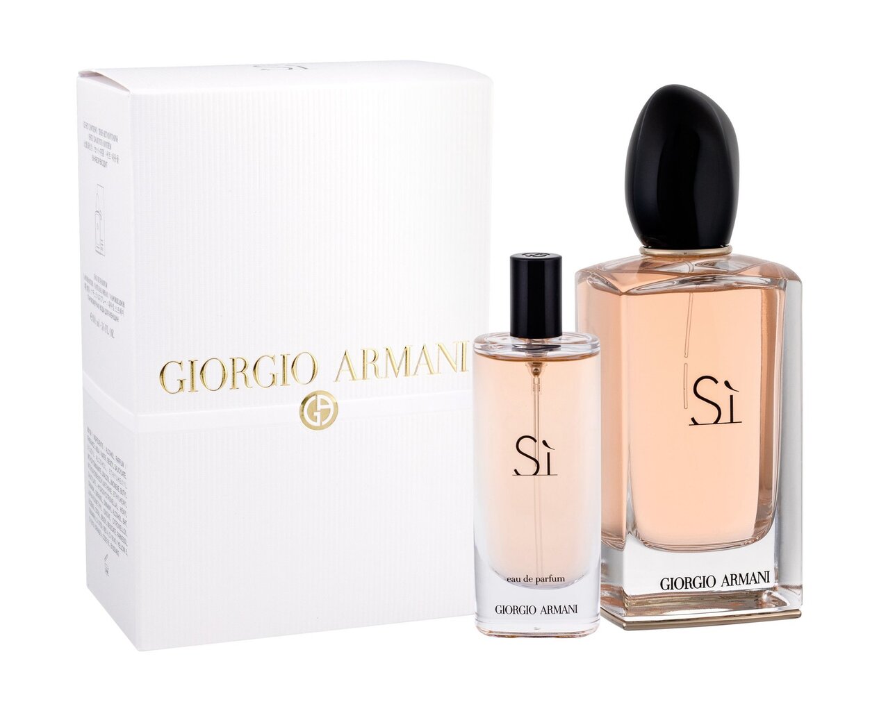 Komplekt Giorgio Armani Si naistele: parfüümvesi EDP 100 ml + 15 ml hind ja info | Parfüümid naistele | hansapost.ee