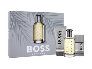 Kinkekomplekt meestele Hugo Boss Boss Bottled Eau de Toilette: tualettvesi EDT, 100ml + dušigeel, 100ml + deodorant, 75ml hind ja info | Parfüümid naistele | hansapost.ee