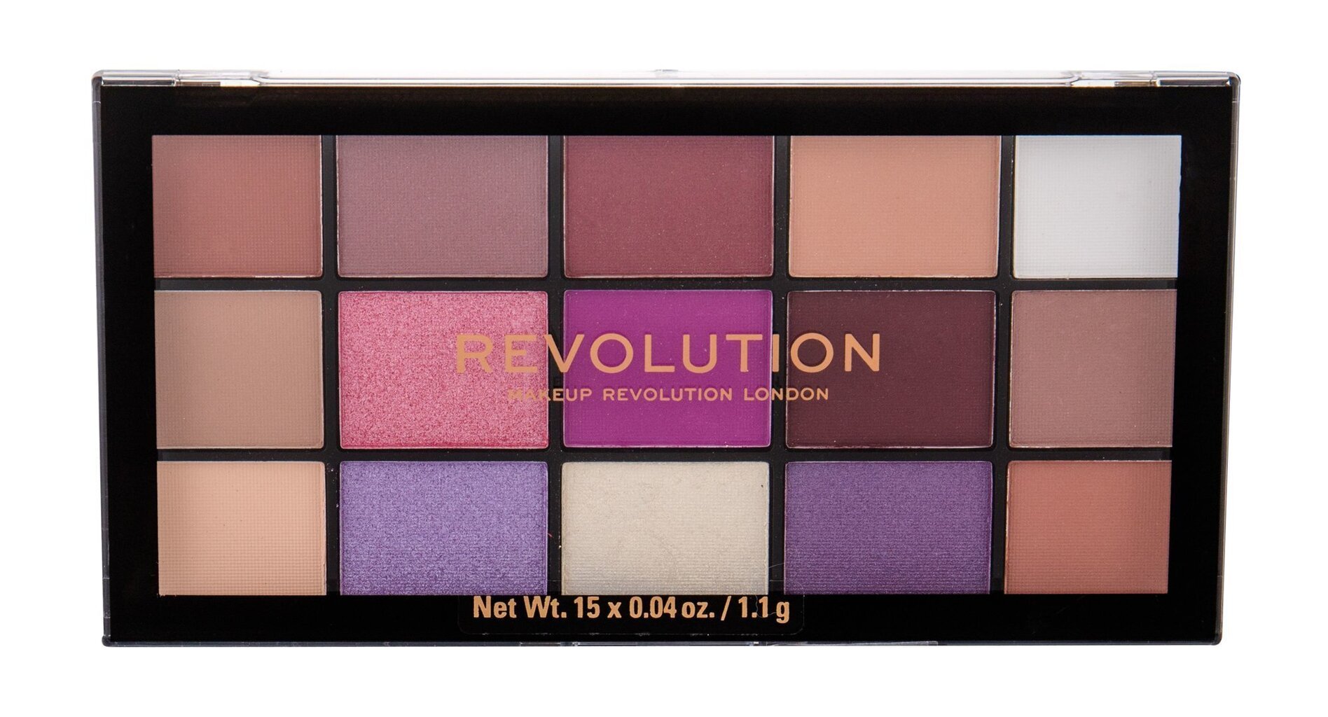Lauvärvipalett Makeup Revolution Re-Loaded 16.5 g, Visionary цена и информация | Lauvärvid, ripsmetušid ja silmapliiatsid | hansapost.ee
