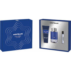 Meeste parfüümi komplekt Montblanc Explorer Ultra Blue 3 Tükid, osad hind ja info | Parfüümid meestele | hansapost.ee