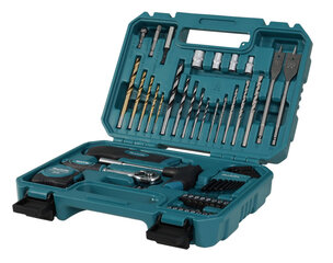 Tööriistakomplekt Makita E-15095, 60 tk. hind ja info | Käsitööriistad | hansapost.ee