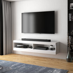 ТВ столик Selsey Viansola, 100 см, белый цена и информация | Тумбы под телевизор | hansapost.ee