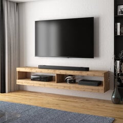 ТВ столик Selsey Viansola, 140 см, коричневый цена и информация | Тумбы под телевизор | hansapost.ee