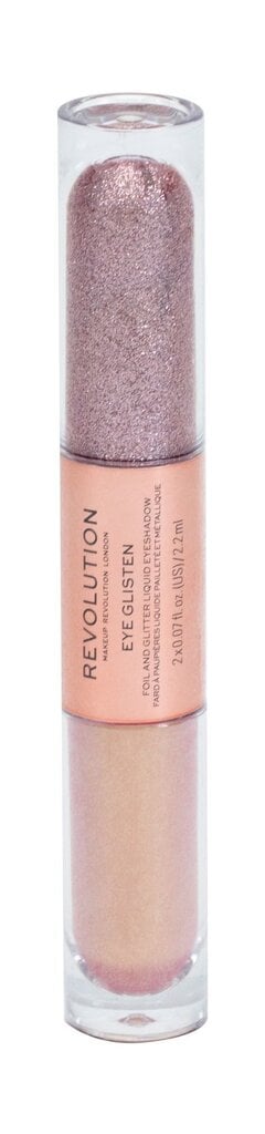 Vedel lauvärv Makeup Revolution Eye Glisten 4.4 ml, YoursTruly hind ja info | Lauvärvid, ripsmetušid ja silmapliiatsid | hansapost.ee