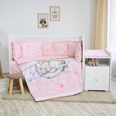 Beebi voodipesukomplekt Lorelli Trend Butterflies Pink, 70x110, 5-osaline hind ja info | Laste voodipesu | hansapost.ee