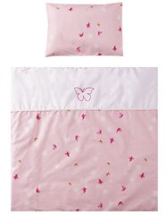 Voodipesukomplekt beebile Lorelli First Dream, Butterflies Pink hind ja info | Laste voodipesu | hansapost.ee