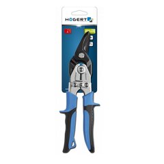 Ножницы для листового металла Hogert 250 мм, левые - HT3B501 цена и информация | Механические инструменты | hansapost.ee