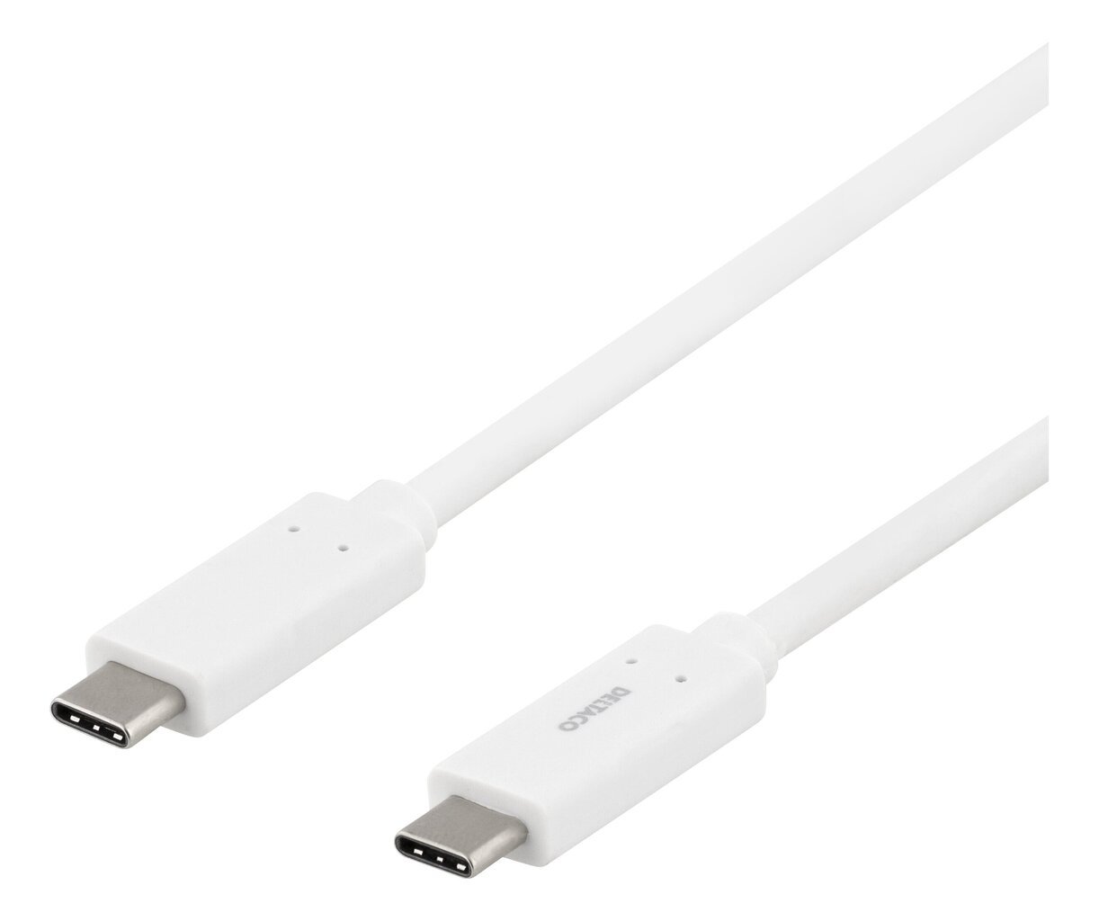 Deltaco USBC-1059M USB-C/USB-C, 1m цена и информация | Mobiiltelefonide kaablid | hansapost.ee