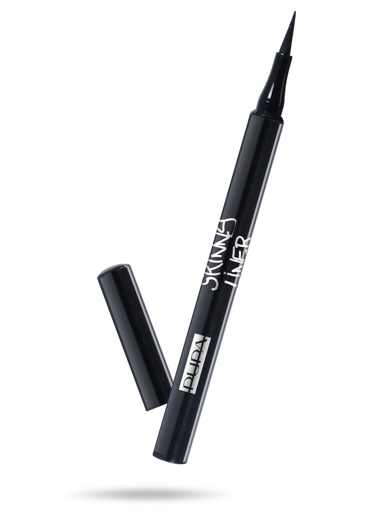 Vedel silmapliiats Pupa Skinny Liner 1 ml, 001 Extra Black цена и информация | Lauvärvid, ripsmetušid ja silmapliiatsid | hansapost.ee