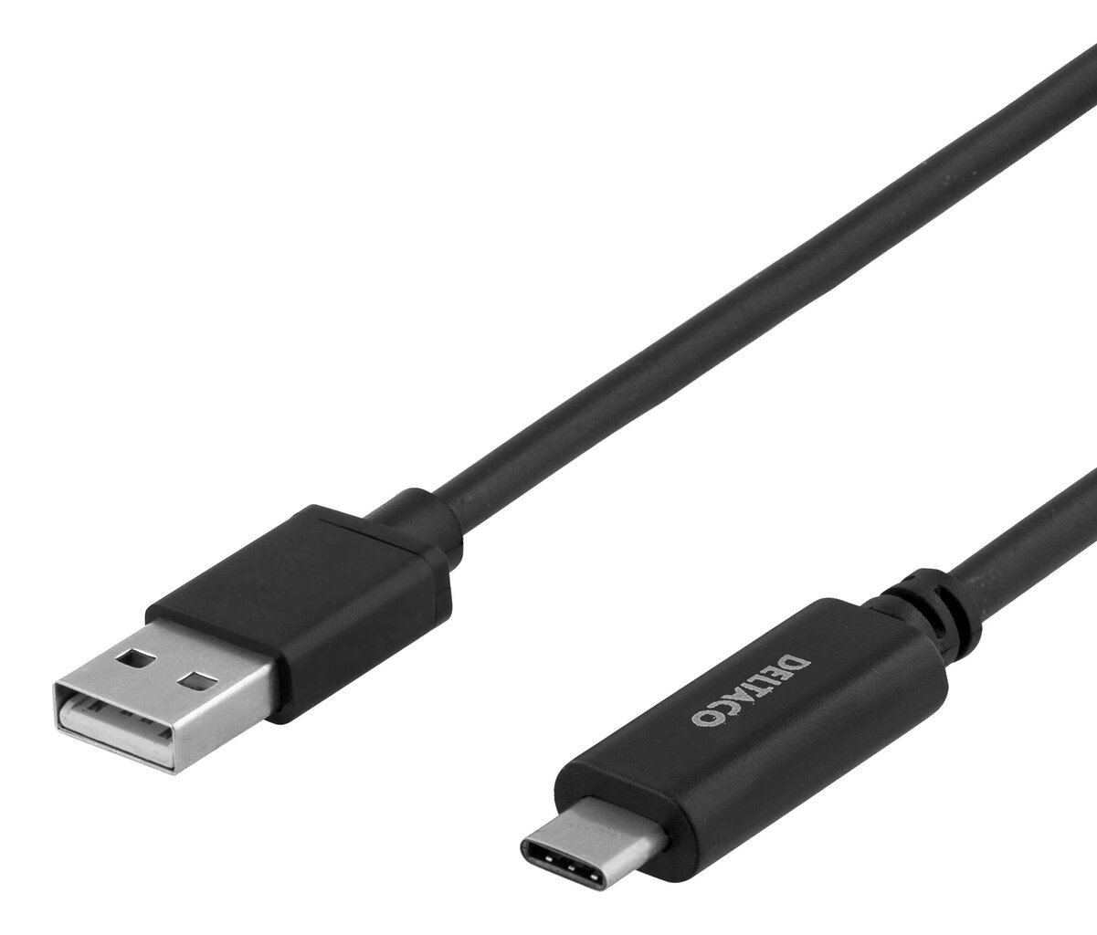 Deltaco USBC-1007-LSZH USB 2.0/USB-A/USB-C, 3m цена и информация | Mobiiltelefonide kaablid | hansapost.ee