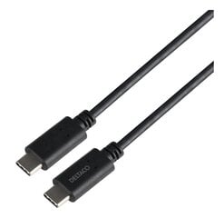 Deltaco USBC-1501-LSZH, USB-C/USB-C, 1 м цена и информация | Borofone 43757-uniw | hansapost.ee