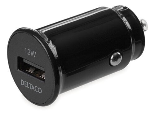 Deltaco USB-CAR130 цена и информация | Laadijad mobiiltelefonidele | hansapost.ee