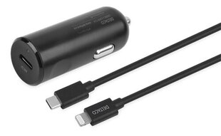 Deltaco, 1x USB-C, 3A цена и информация | Зарядные устройства для телефонов | hansapost.ee