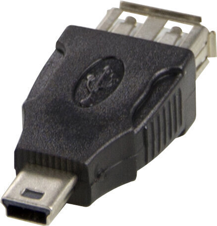 Adapter Deltaco USB-72 USB-A, Mini-B hind ja info | USB adapterid ja jagajad | hansapost.ee