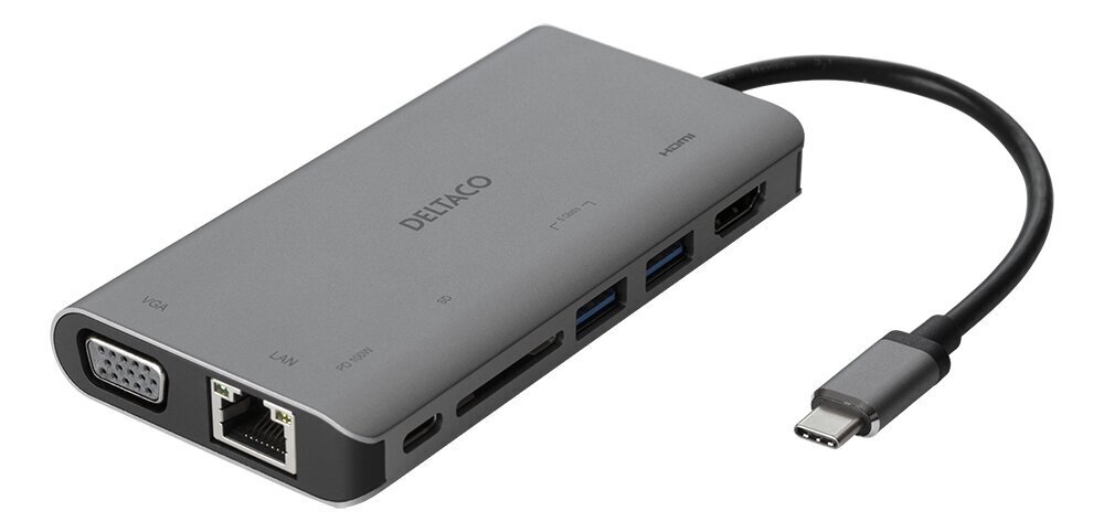 Deltaco USBC-HDMI18 цена и информация | USB adapterid ja jagajad | hansapost.ee