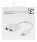 Adapter Epzi Lightning/3,5 mm цена и информация | USB adapterid ja jagajad | hansapost.ee