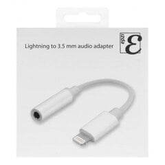 Adapter Epzi IPLH-595 Lightning / 3,5 mm hind ja info | USB adapterid ja jagajad | hansapost.ee