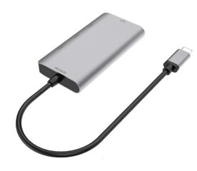 Jaotur Deltaco USBC-HUB200 USB-C 3.1 Gen 1 / 3x USB-A / SD / mSD hind ja info | USB adapterid ja jagajad | hansapost.ee