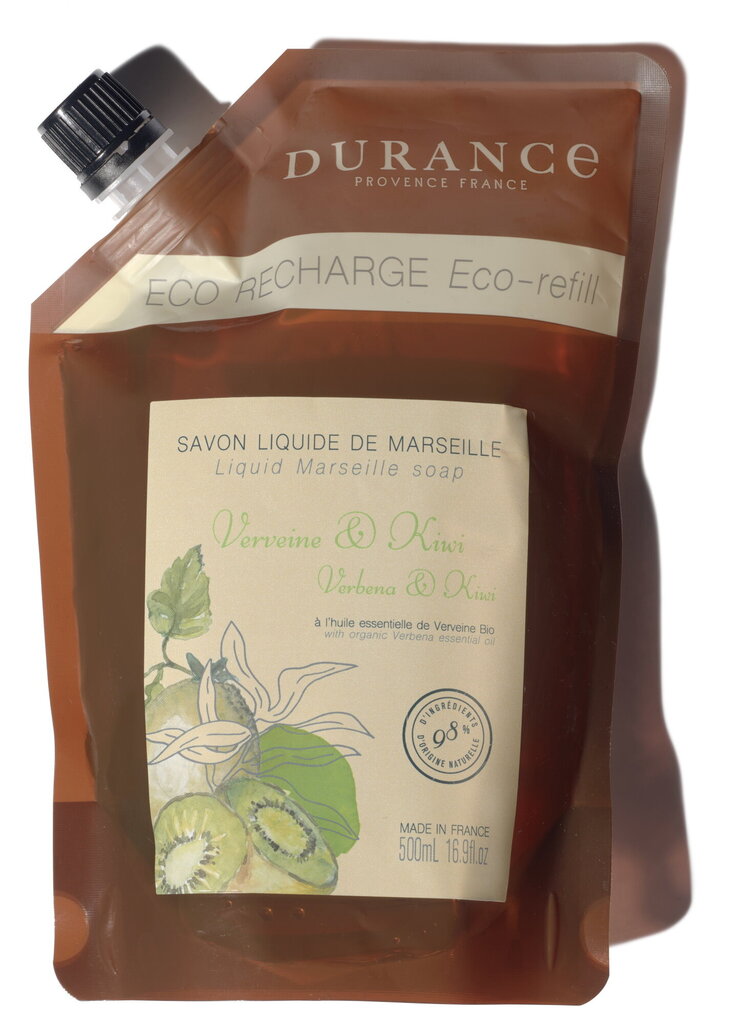 Vedelseep Durance Verbena Kiwi, 500 ml hind ja info | Dušigeelid, õlid | hansapost.ee