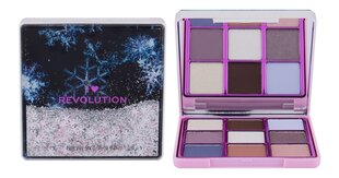 Палитра теней для век Makeup Revolution IHR Snow Globe 13.5 г, Snowflake цена и информация | I Heart Revolution Декоративная косметика | hansapost.ee