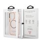 Guess Translucent MagSafe Compatible Case for iPhone 13 Pro Max Pink hind ja info | Telefonide kaitsekaaned ja -ümbrised | hansapost.ee