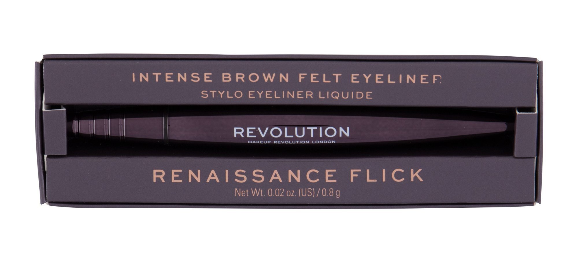 Makeup Revolution London Renaissance silmalainer 0,8 g, Brown цена и информация | Lauvärvid, ripsmetušid ja silmapliiatsid | hansapost.ee