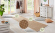 BT Carpet sise-ja välistingimuste vaip Nature, 80x500 cm hind ja info | Vaibad | hansapost.ee