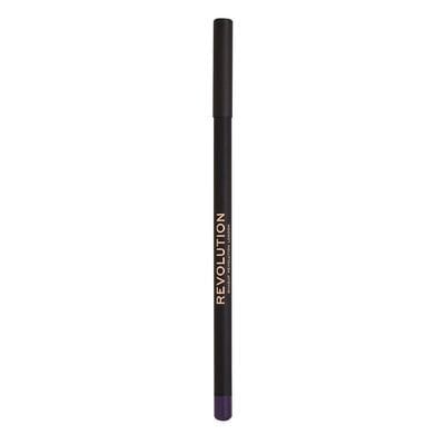 Silma kontuurpliiats Makeup Revolution Kohl 1.3 g, Purple цена и информация | Lauvärvid, ripsmetušid ja silmapliiatsid | hansapost.ee