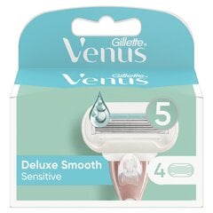 Raseerimispead Gillette Venus Deluxe Smooth Sensitive, 4 tk. price and information | Raseerimisvahendid | hansapost.ee