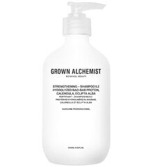 Tugevdav šampoon Grown Alchemist, 500 ml цена и информация | Шампуни | hansapost.ee