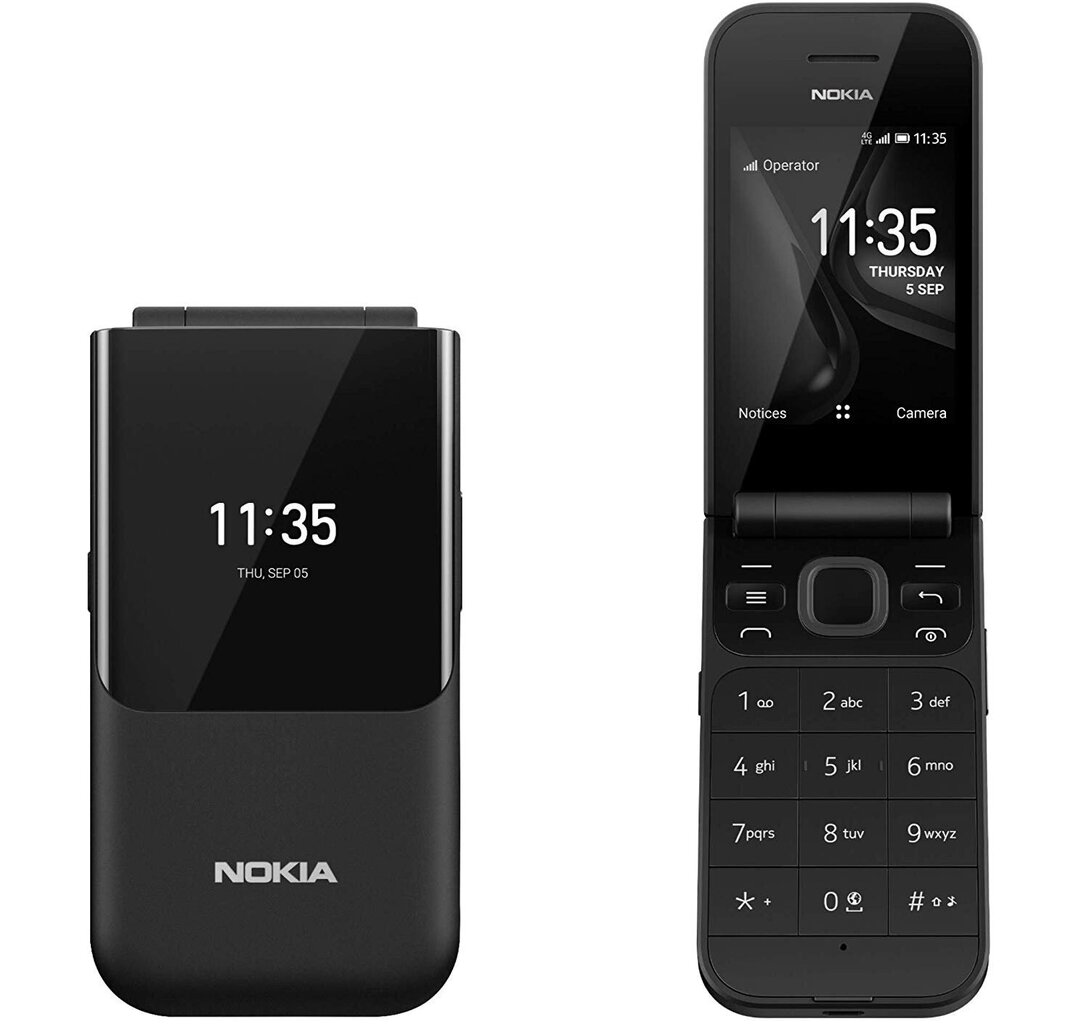 Телефон Nokia 2720 Flip, 4 Гб, Dual SIM, Black цена | hansapost.ee