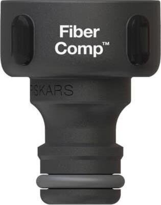Kraaniotsik Fiskars FiberComp G3/4, 26,5mm hind ja info | Niisutussüsteemid, kastmisvoolikud ja kastekannud | hansapost.ee