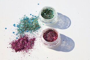 Блеск для лица G Beauty Glitter Lab Jadestone & Amethyst, 2 шт. цена и информация | Тушь, средства для роста ресниц, тени для век, карандаши для глаз | hansapost.ee