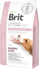 Brit GF Veterinary Diets для взрослых собак, корм с лососем и горохом Hypoallergenic, 2 кг цена и информация | Brit Vet Товары для животных | hansapost.ee