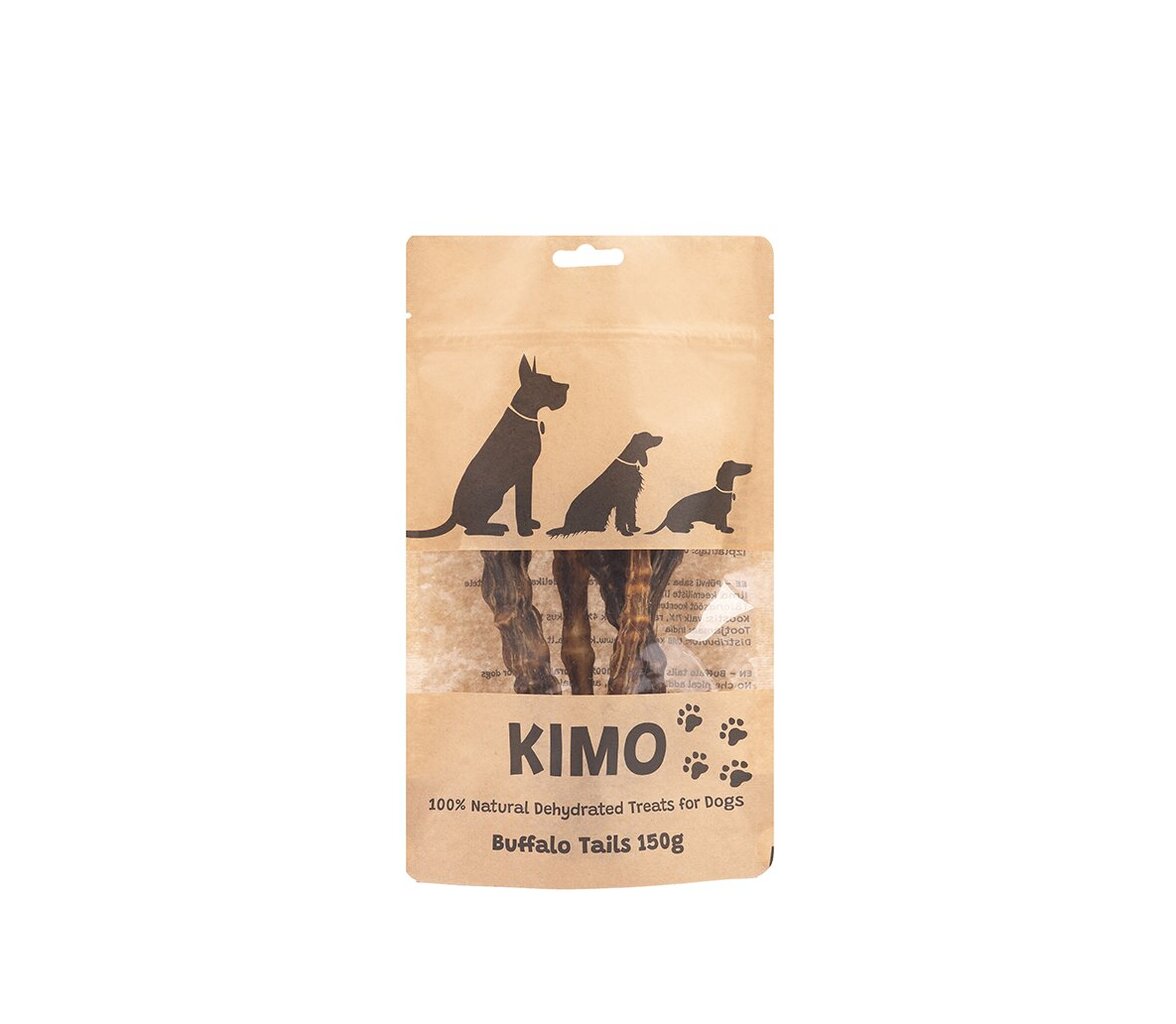 Kimo kuivatatud pühvli saba 150g hind ja info | Koerte maiused | hansapost.ee