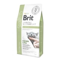Brit GF Veterinary Diets для взрослых кошек с курицей и горохом Diabetes, 5 кг цена и информация | Brit Vet Товары для животных | hansapost.ee