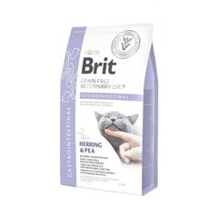 Brit GF Veterinary Diets täiskasvanud kassidele koos heeringa ja hernega Gastrointestinal, 2 kg цена и информация | Brit Vet Для котов | hansapost.ee