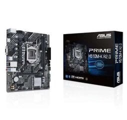 Asus Prime H510M-K R2.0 hind ja info | Emaplaadid | hansapost.ee