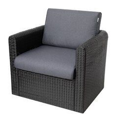 Подушка для садового стула Nel R2 NELGRN6, серый цвет цена и информация | Подушки, наволочки, чехлы | hansapost.ee