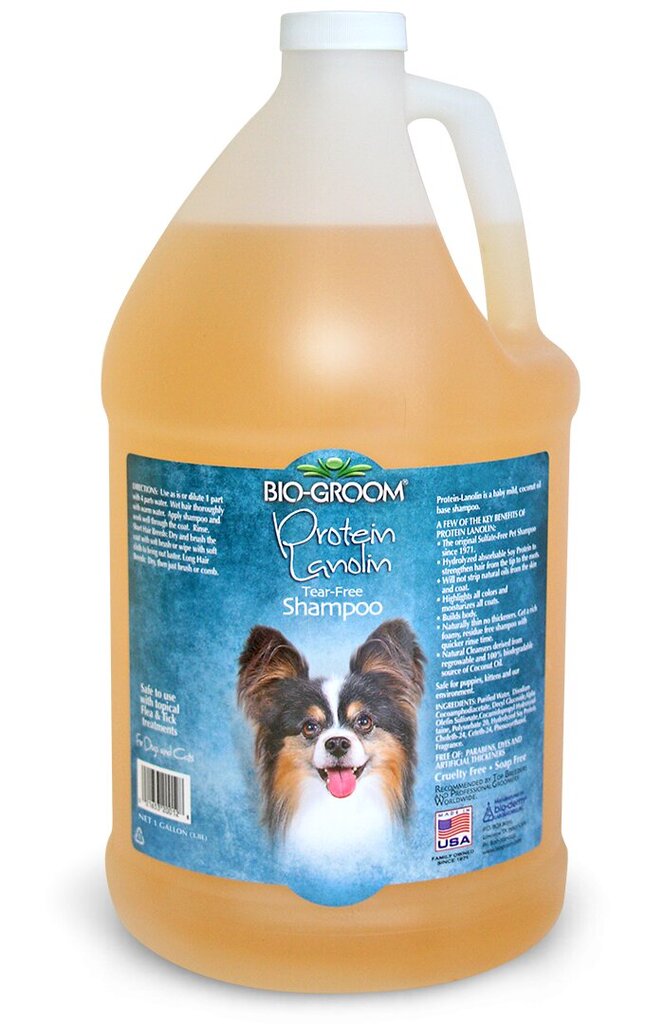 Bio Groom šampoon Protein/Lanolin, 3,8 l цена и информация | Karvahoolduseks | hansapost.ee