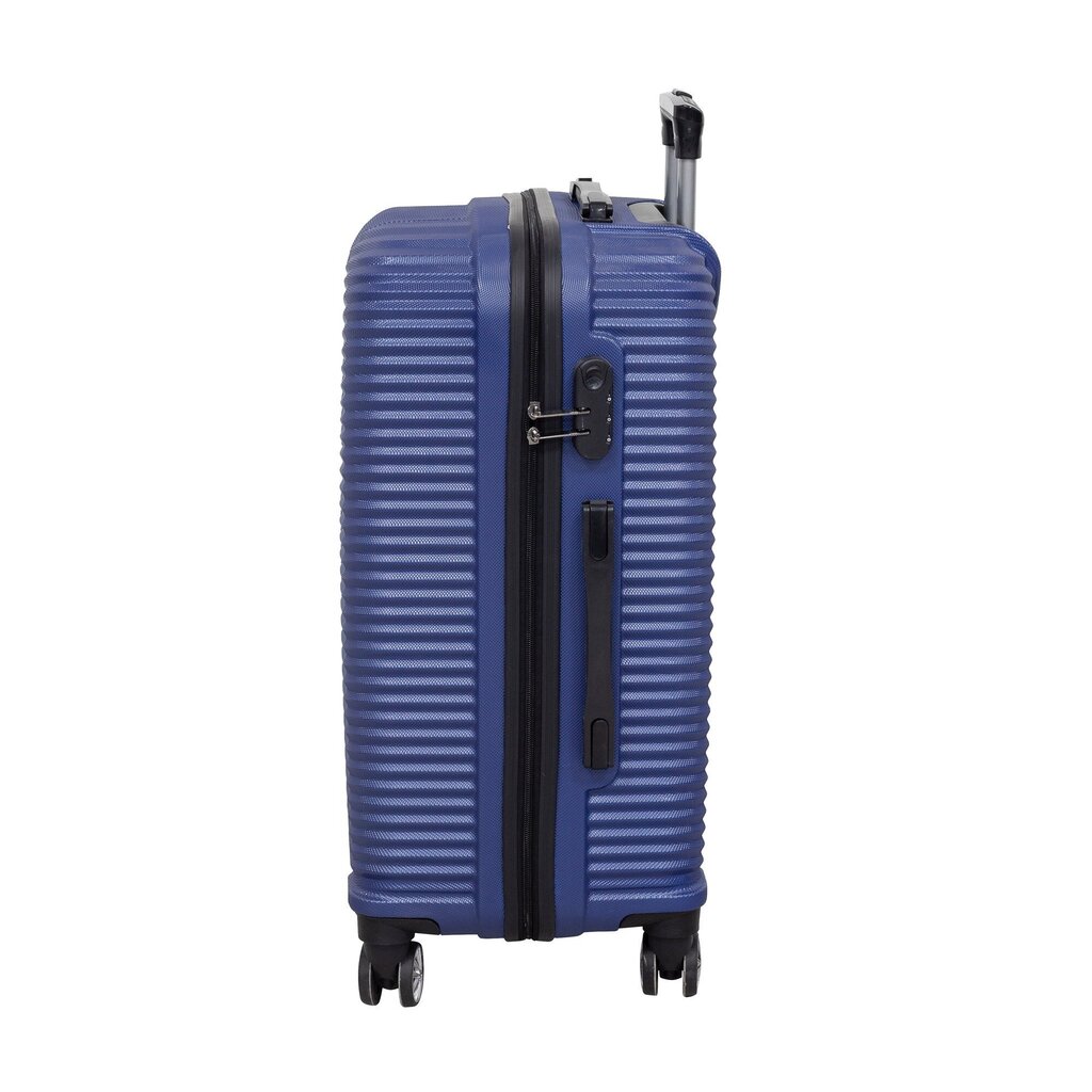 Keskmine kohver Polina PS 02, M, sinine hind ja info | Kohvrid, reisikotid | hansapost.ee