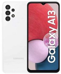 Samsung Galaxy A13 4G 3/32GB SM-A135FZWUEUB White цена и информация | Мобильные телефоны | hansapost.ee