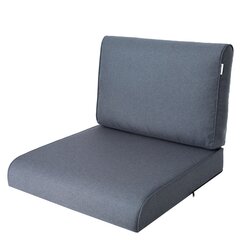 Подушка для садового стула Nel R3 NELGRN6, серый цвет цена и информация | Подушки, наволочки, чехлы | hansapost.ee