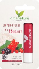 Huulepalsam Cosnature Red Fruits, 4,8 ml hind ja info | Huulekosmeetika | hansapost.ee